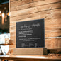 Sign Language Interpreter Gift - Customized Acrylic Plaque with Wooden LED Base for ASL Interpreter Appreciation