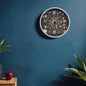 Science-Themed Wood Frame 10” Clock – A Perfect Accent for Any Space