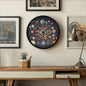 Science-Themed Wood Frame 10” Clock – A Perfect Accent for Any Space
