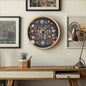Science-Themed Wood Frame 10” Clock – A Perfect Accent for Any Space