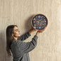Science-Themed Wood Frame 10” Clock – A Perfect Accent for Any Space