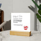 Ultimate Gift for Kindergarten Teachers- LED Personalized Plaque
